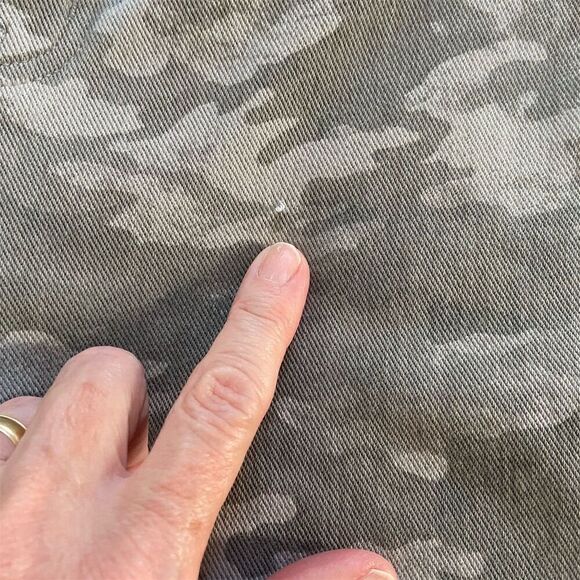 SPANX Jeggings Ankle Leggings Gray Camo High-Rise Pull-On Women's Size M​​ - Picture 14 of 15